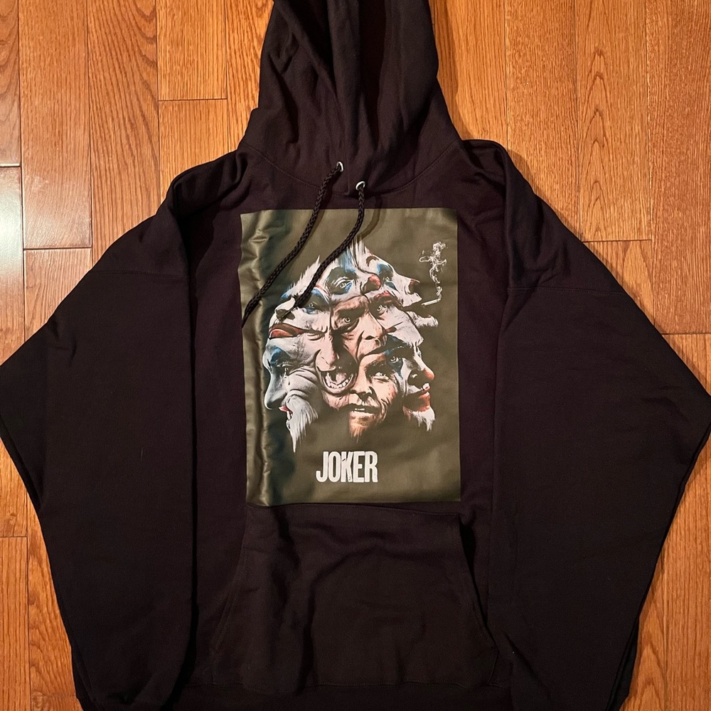 JOKER HOODIE.  XXL.  Brand new never worn.